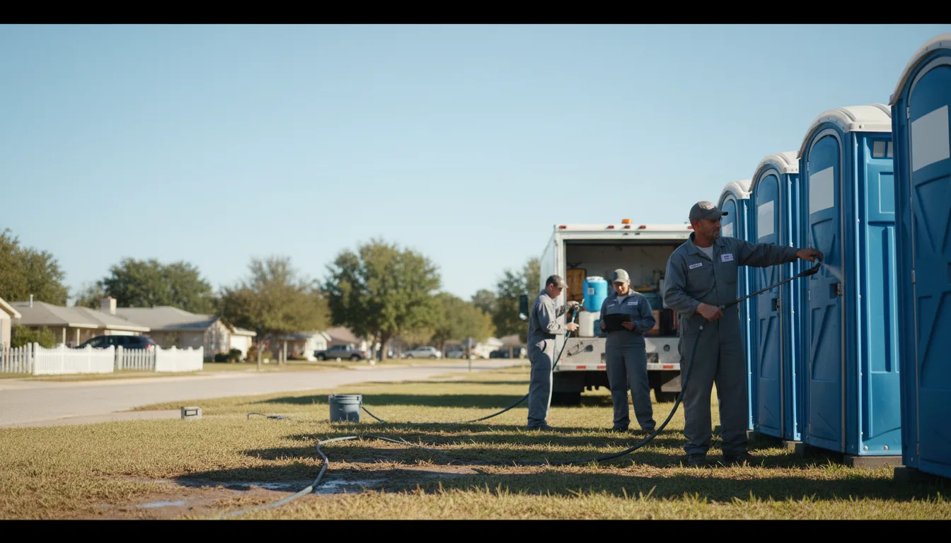 Long-Term Portable Toilet Rental in Lake Como, FL near me